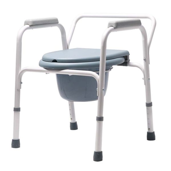 Height adjustable Commode Chair