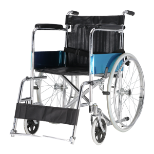 Foldable standard wheelchair