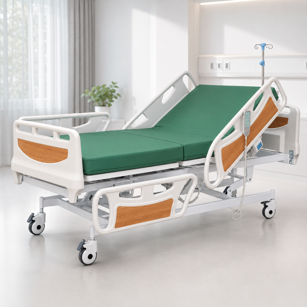 Electric Hospital Bed with Three functions