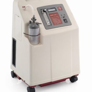 Oxygen concentrator with nebulizer