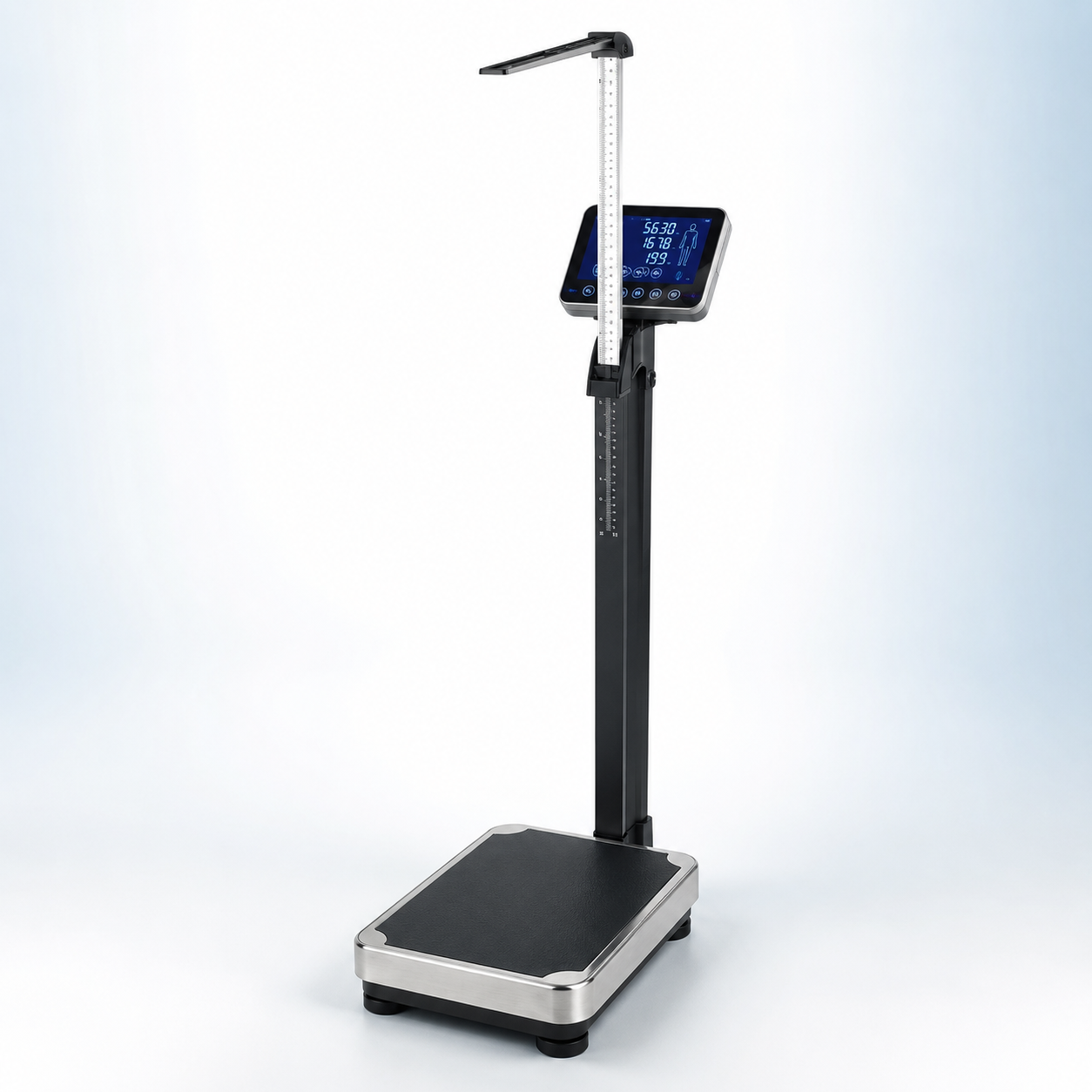 Digital weight and height scale with BMI for hospitals and clinics in Kenya