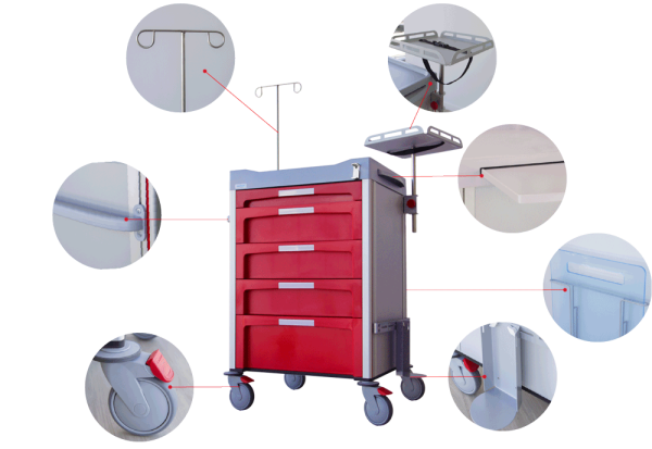 Emergency Crash Cart - Image 2