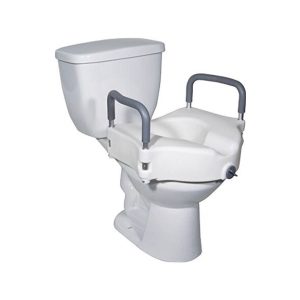 Toilet raiser with handle