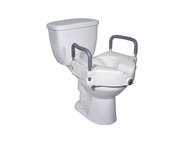 Toilet raiser with handle