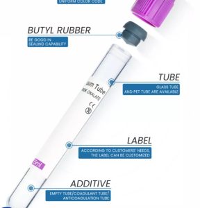 Edta Purple vacutainer Tube 