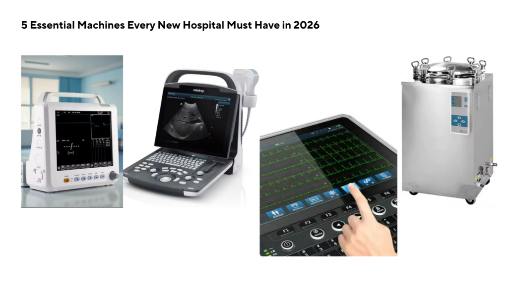 5 Essential Machines Every New Hospital Must Have in 2026