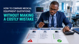 Compare Medical Equipment Quotations